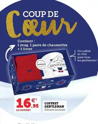 Hyper U Coffret gentleman offre