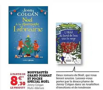 Hyper U Nouveautés grand format et poche spécial noël offre