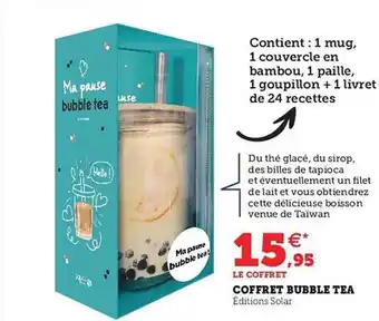 Hyper U Coffret bubble tea offre