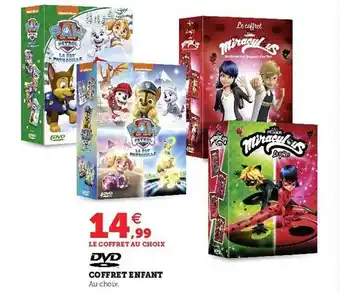Hyper U Coffret enfant offre