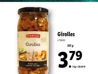 Lidl Girolles offre