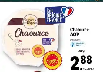 Lidl Chaource AOP offre