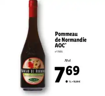 Lidl Pommeau de Normandie AOC offre
