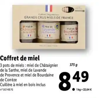 Lidl Coffret de Miel offre