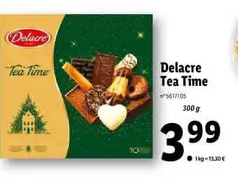 Lidl Delacre Tea Time offre
