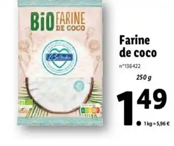 Lidl Farine de Coco offre