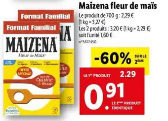 Lidl Maizena Fleur de Maïs offre
