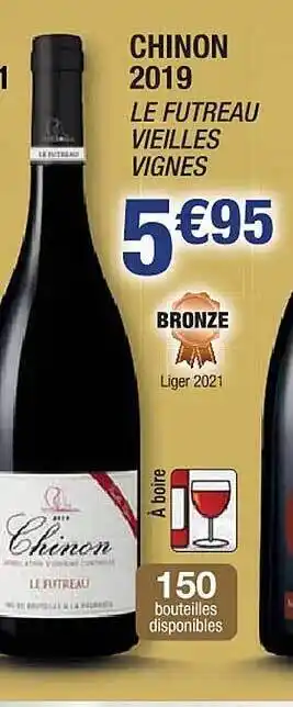 Cora x Carrefour Chinon 2019 le futreau vieilles vignes offre