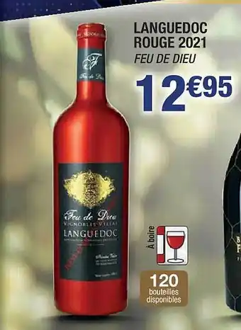 Cora x Carrefour Languedoc rouge 2021 feu de dieu offre