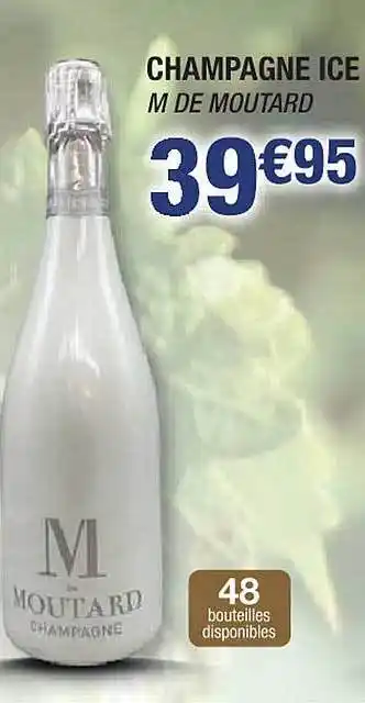 Champagne ice m de moutard