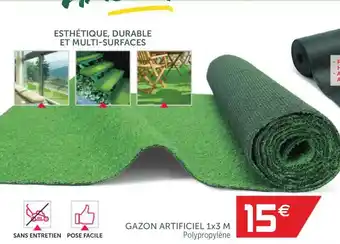 Gifi Gazon Artificiel 1 X 3 M offre