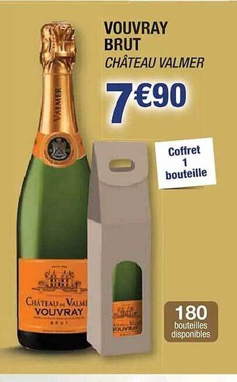 Cora x Carrefour Vouvray brut château valmer offre