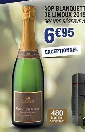 Cora x Carrefour Aop blanquette de limoux 2019 grande réserve offre