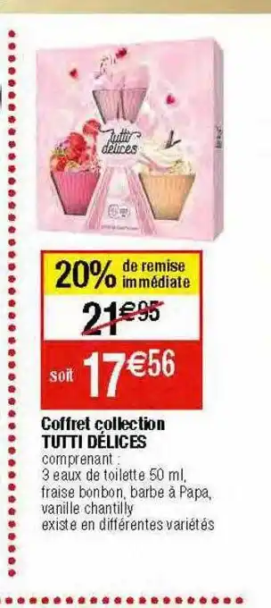 Migros Coffret collection tutti délices offre