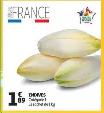 Auchan Endives offre