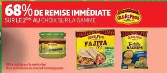 Auchan La gamme old el paso offre