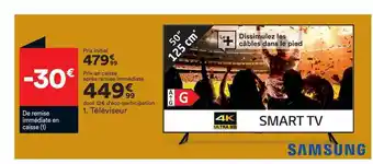 BUT Téléviseur samsung 50 offre