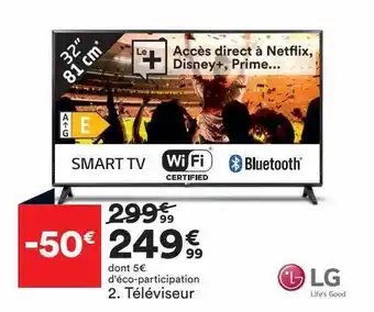 BUT Téléviseur lg 32 offre