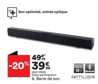 BUT Barre de son muse offre