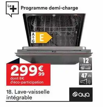 BUT Lave-vaisselle intégrale aya offre