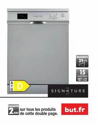 BUT Signature offre