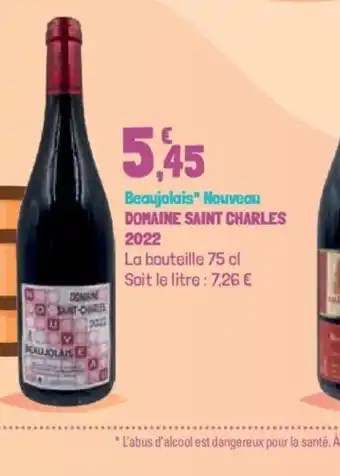 Domaine Saint Charles 2022
