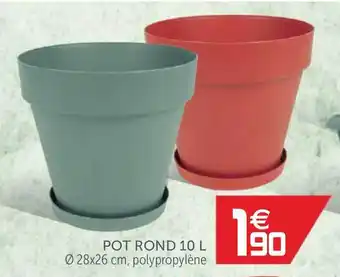 Gifi Pot Rond 10 L offre