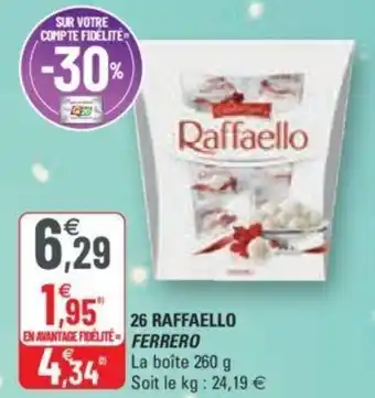 G20 26 Raffaello Ferrero offre