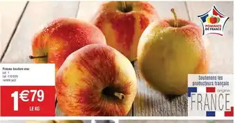 Cora x Carrefour Pomme Bicolore Vrac offre
