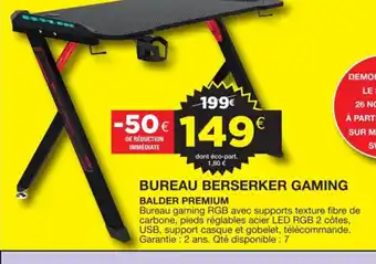 E.Leclerc Bureau Berserker Gaming offre