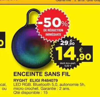 E.Leclerc Enceinte Sans Fil offre