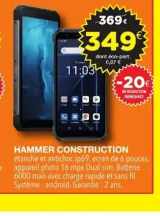 E.Leclerc Hammer Construction offre