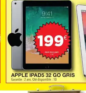 E.Leclerc Apple ipads 32go gris offre