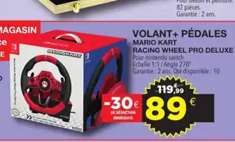 E.Leclerc Volant Pedales offre