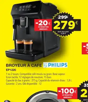 E.Leclerc Broyeur a cafee offre