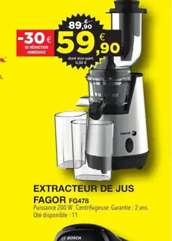 Extracteur de Jus Fagor