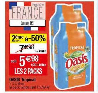 Migros Oasis tropical offre