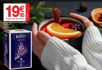 Préparation pour vin chaud bigallet