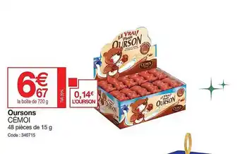 Oursons cémoi