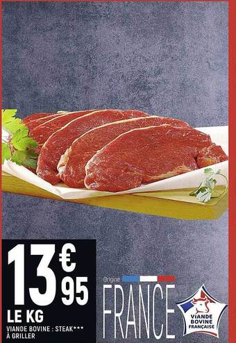 Spar Viande bovine : steak à griller offre