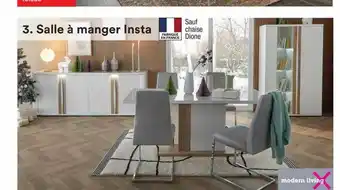 BUT Salle à manger insta modern living offre