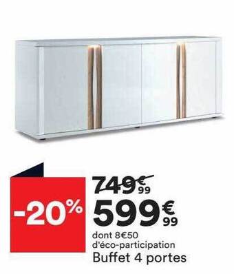 BUT Buffet 4 portes offre