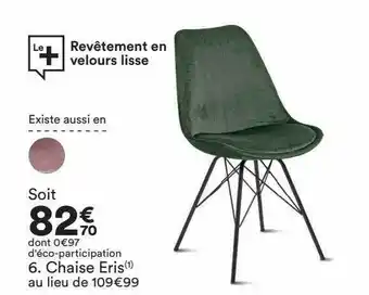 BUT Chaise eris offre