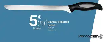 Promocash Couteau à saumon sensio adflex offre