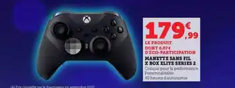 Super U Manette sans fil xbox elite séries 2 offre