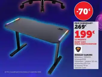 Hyper U Bureau gaming offre