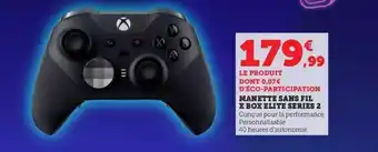 Hyper U Manette sans fil xbox elite series 2 offre