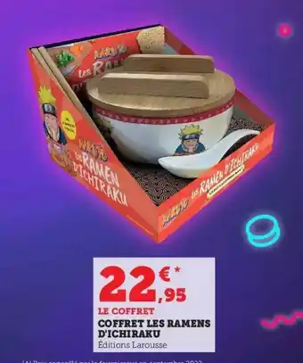 Hyper U Coffret les ramens d'ichiraku offre