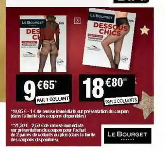 Migros Collants le bourget offre