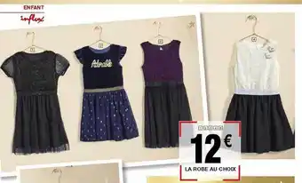 Migros La robe au choix enfant influx offre